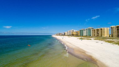 Perdido Key Sahili 'nin havadan görünüşü, Florida 
