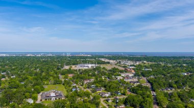 Şehir merkezindeki Mobile, Alabama şehir merkezi ufuk çizgisi şehir merkezinden 