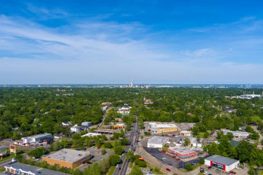 Şehir merkezindeki Mobile, Alabama şehir merkezi ufuk çizgisi şehir merkezinden 