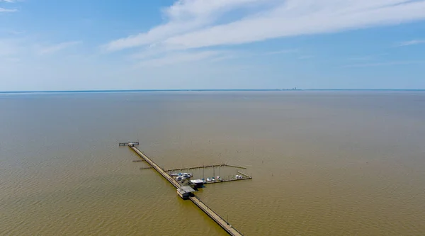 Fairhope Municipal Pier Mobile Bay — Stockfoto