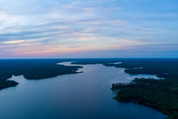 Велике Крік Озеро Мобіл Алабама Заході Сонця — стокове фото