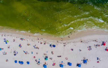 Alabama, Orange Beach 'in hava manzarası 