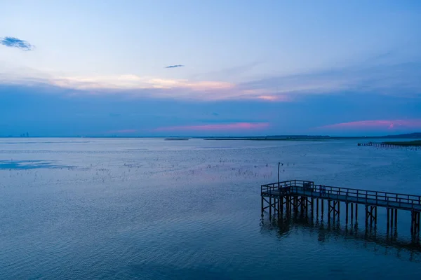 Mobile Bay Sunset June 2021 — Fotografia de Stock