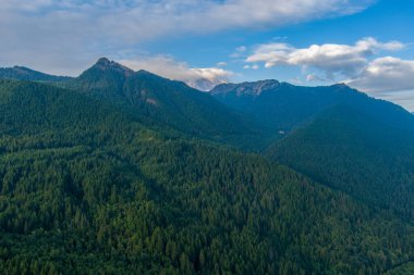 Rainier Dağı ve Şelaleler 