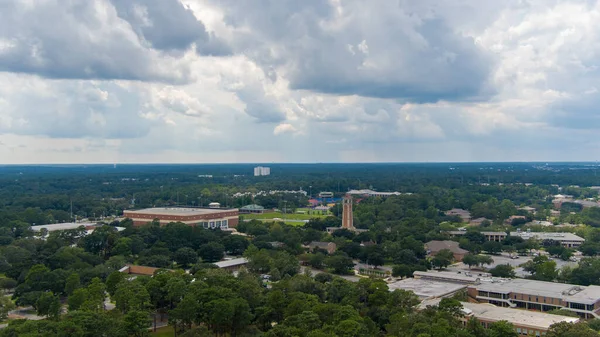 Vue Aérienne Campus Collège Université South Alabama Septembre 2021 — Photo