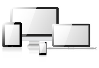 Tablet laptop telefon monitör