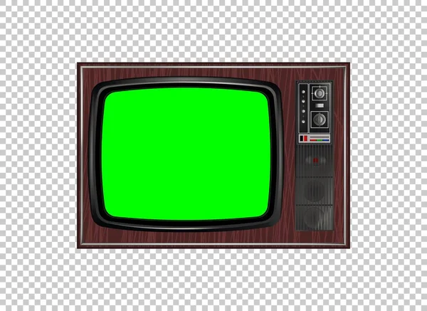 Ρεαλιστική Οθόνη Lcd Οθόνη Πίνακας Πράσινη Οθόνη Που Απομονώνεται Διαφανές — Διανυσματικό Αρχείο
