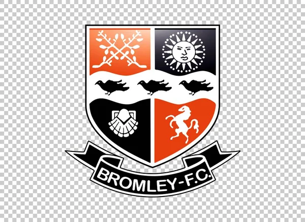 England Football Club Emblem Auf Transparentem Hintergrund Vektorillustration Bromley — Stockvektor