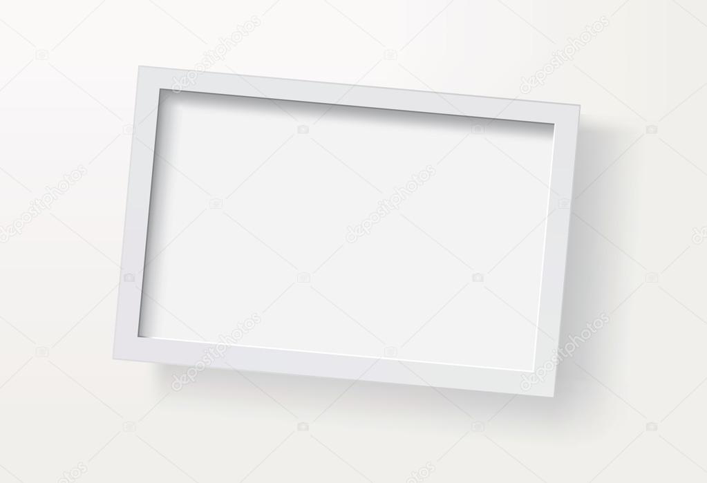 Blank picture frame Stock Vector by ©corvalola 79963308
