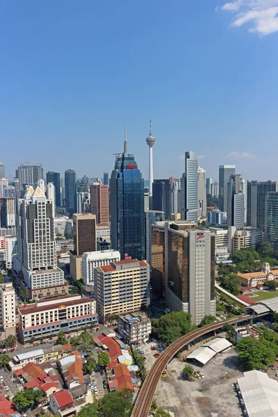 Kuala Lumpur Malajzia 2019 Március Top View Fejlett Kuala Lumpur — Stock Fotó