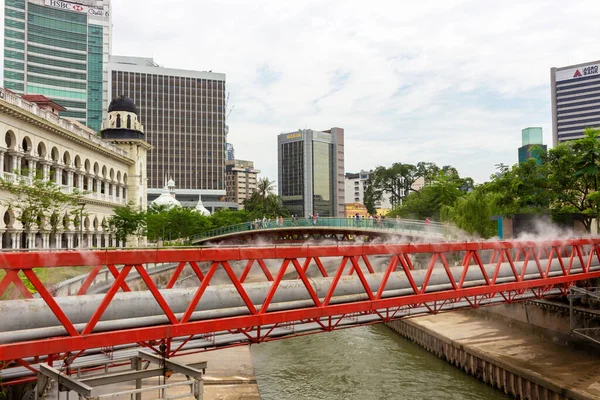 Kuala Lumpur Malajzia Mart 2019 Modern Városkép Kuala Lumpur Történelmi — Stock Fotó