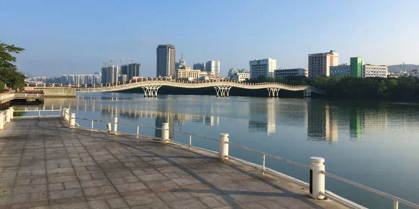 Brug Van Geliefden Linchun River Bij Sanya Hainan Eiland China — Stockfoto