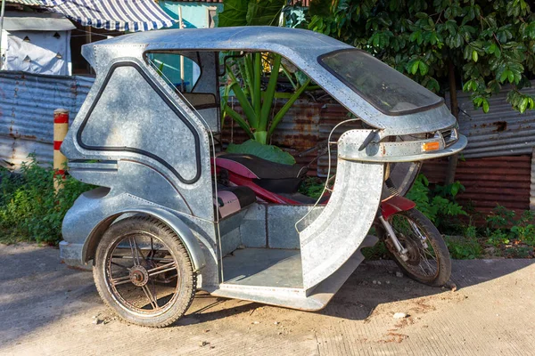 Triciclo Acero Inoxidable Hecho Casa Filipinas — Foto de Stock