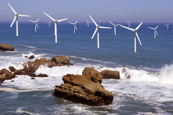 Offshore wind — Stockfoto