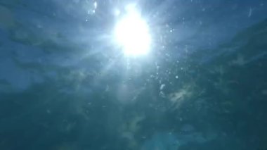 Gökyüzü ve bulutlarla bulanık