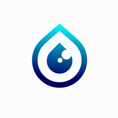 Göz konsepti olan bir damla su