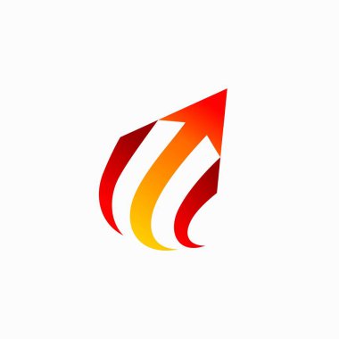 Kalem konseptli ok logosu