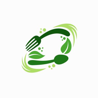 Sarmal konseptli sebze logosu