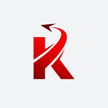 K harfi uçak logosu
