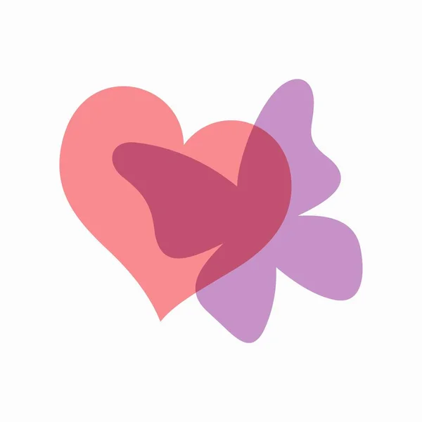 Schmetterling Icon Logo Vorlage — Stockvektor