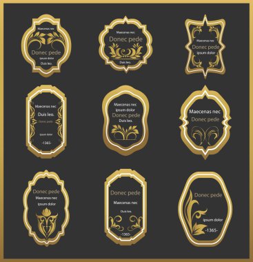 Çiçek süsleri ile amblem ayarlayın