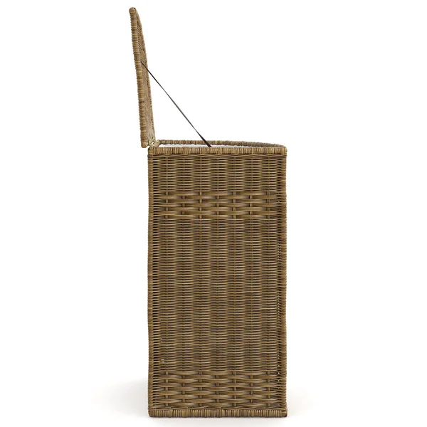Big wicker basket — Stock Photo, Image