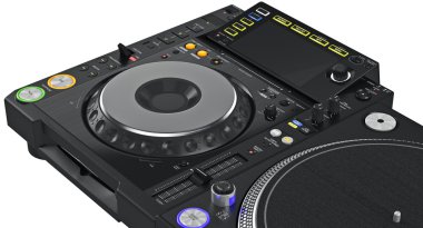 Siyah dj mikser, Görünümü Kapat