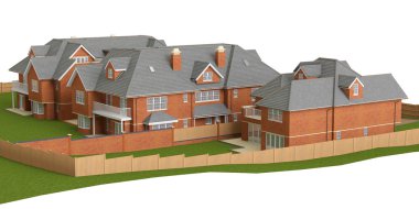 Sokak konut yazlık, evleri