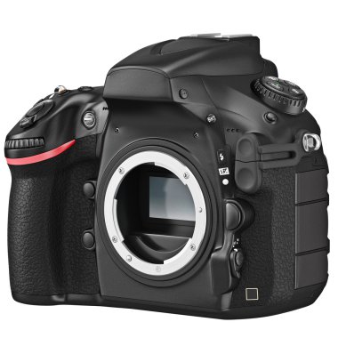 DSLR fotoğraf makinesi lens olmadan
