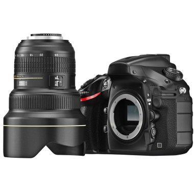 DSLR fotoğraf makinesi, objektif