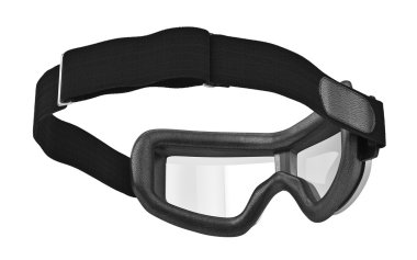 Deri retro gözlük askısı, alttan görünüm