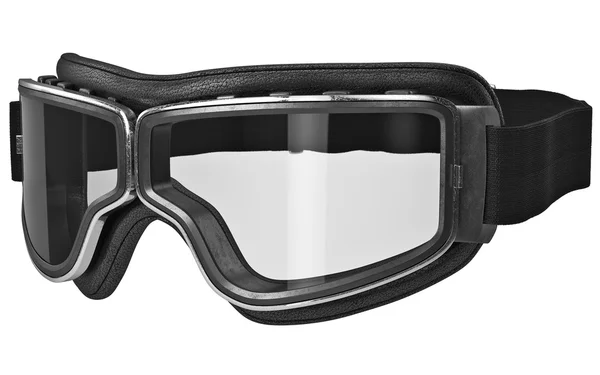 Black goggles in vintage style — Stock Photo, Image