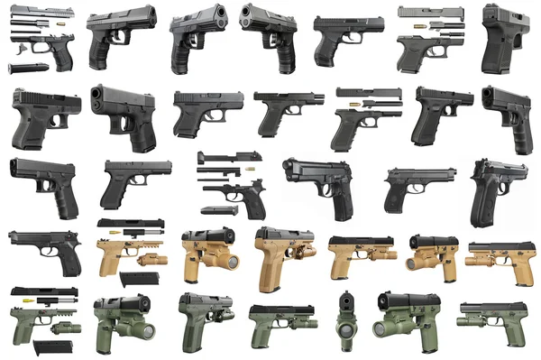 Set silah polis, askeri