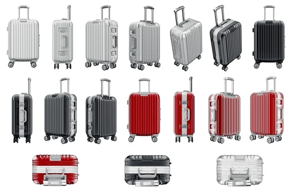 Set luggage travel — Stock Photo, Image