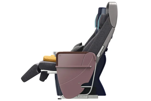 Passenger aircraft seats, side view — Stock Photo, Image