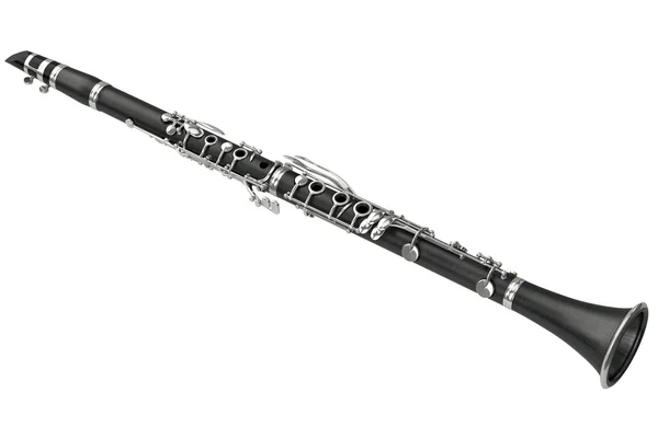 Clarinetto strumento musicale a fiato — Foto Stock