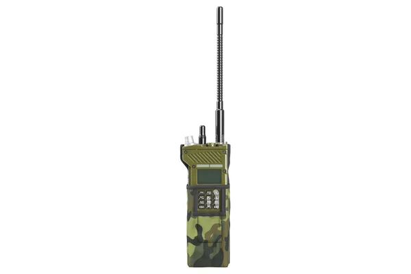 Militära radio omslag, framifrån — Stockfoto