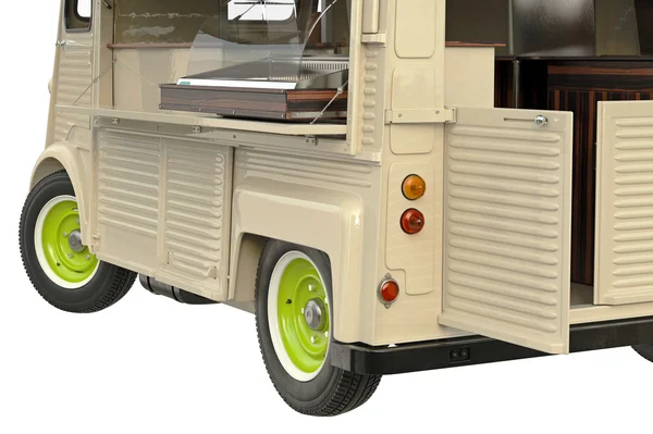 Food truck mobile cafe, close view — Stock Photo, Image