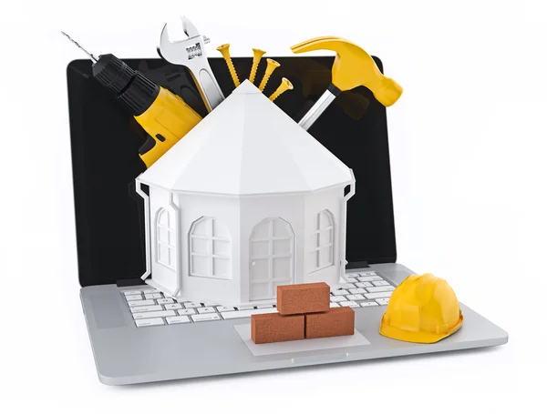 Construction of the house — Stock Photo, Image