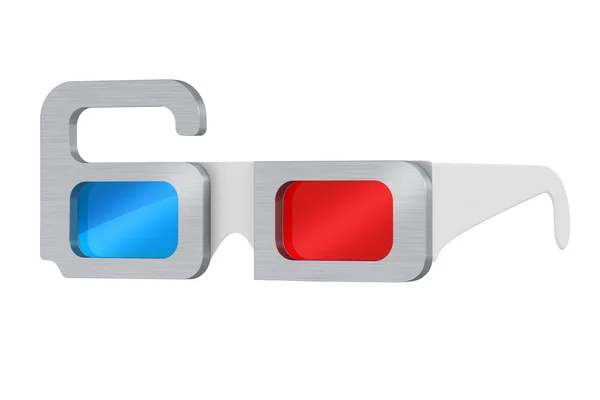 Glasses with metal — Stock Photo, Image