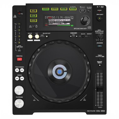 CD çalar Üstten Görünüm