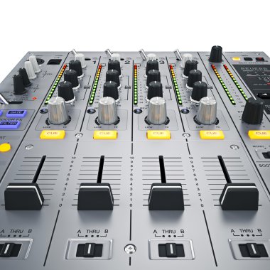 DJ mixer düğmeleri