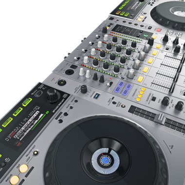 DJ ışıklı gri ayarla