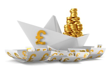 Kağıt tekne Gbp