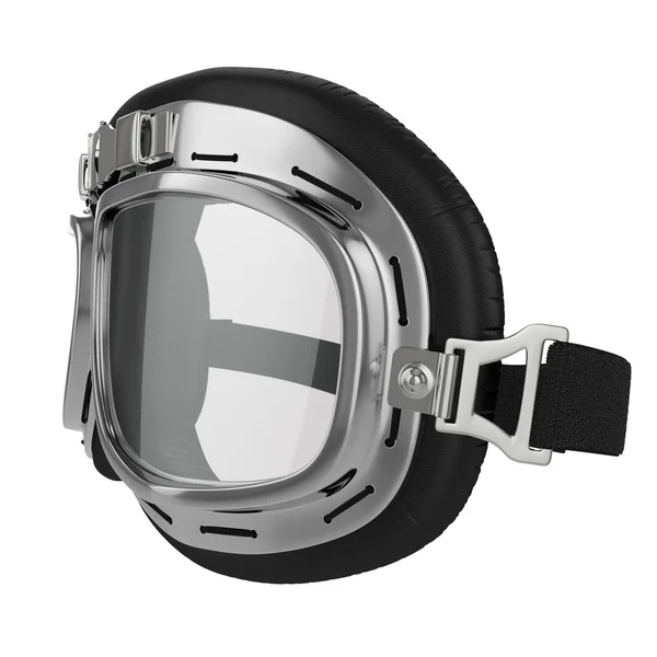 Leather race goggles — Stock Photo, Image