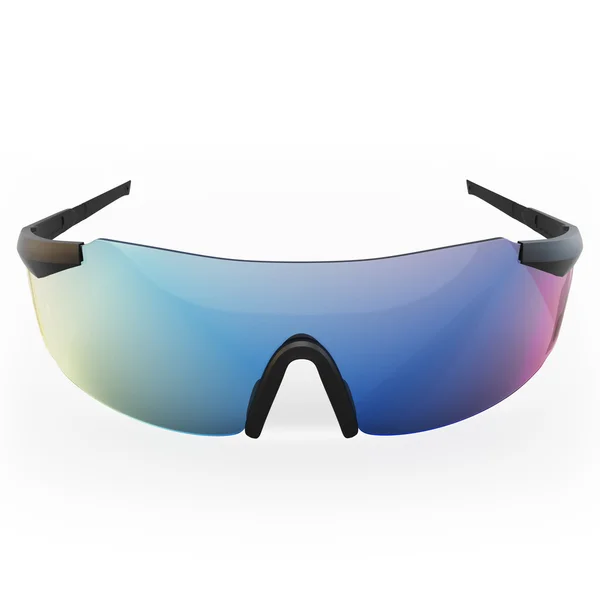 Сонцезахисні окуляри з кольоровими лінзами — стокове фото