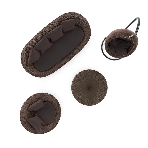 Wicker rattan furniture