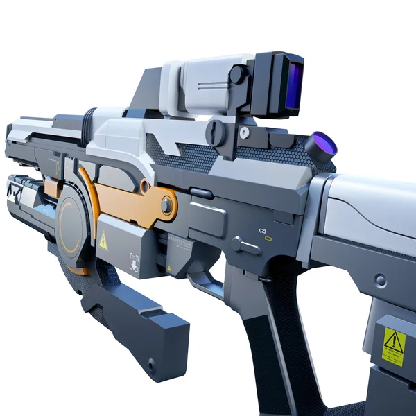 Sci-Fi railgun — Zdjęcie stockowe