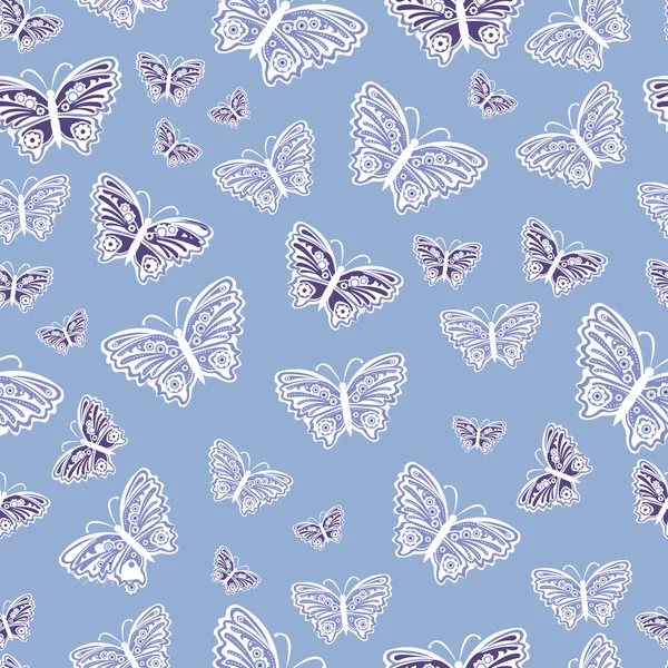 Fondo mariposas — Archivo Imágenes Vectoriales