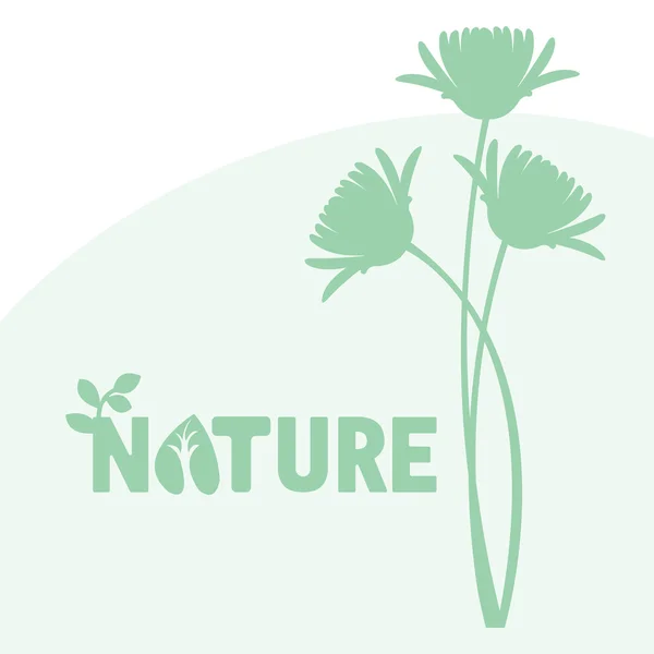 Naturaleza — Vector de stock